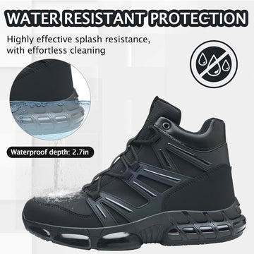 Waterproof Non Slip Steel Toe Work Boots